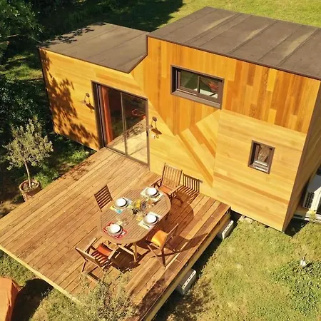 Tiny House Atypique Confort 4 Pers Jardin